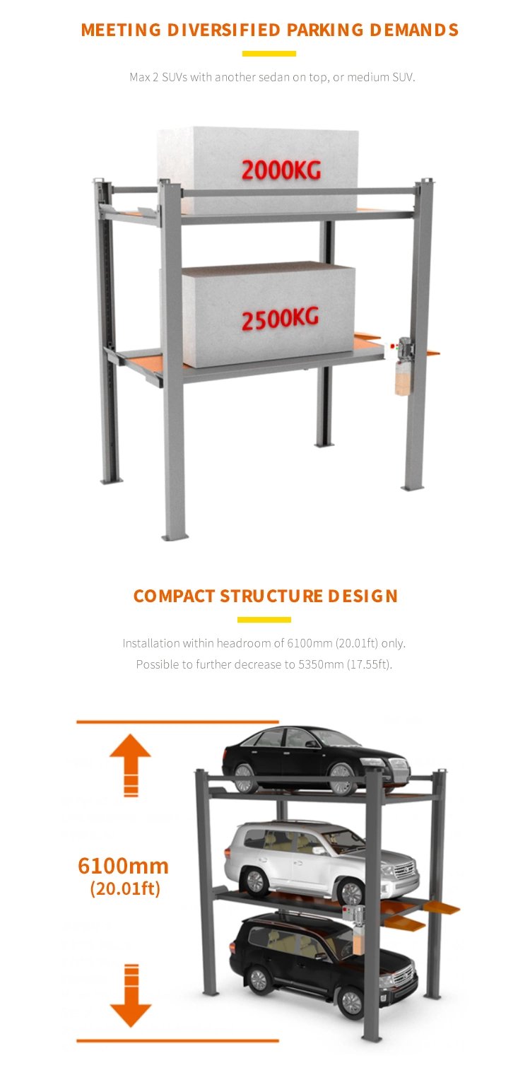 4 Post Car Park Lift/Smart Parking System