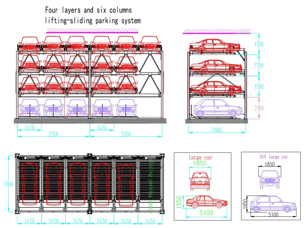 Puzzle Car Parking System Smart Parking System